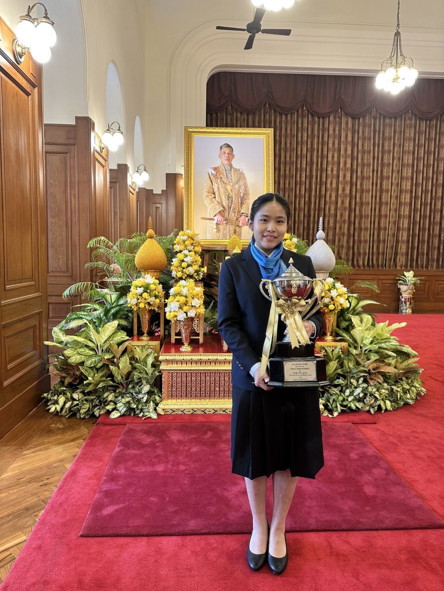 น้อง ST วารีรยา สุขเกษม Stvawa Stvawa รับรางวัลนักกีฬาดีเด่นแห่งชาติ