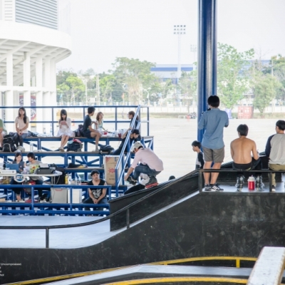 ภาพการแข่งขัน Singha Light Inline skate Circuit 2014