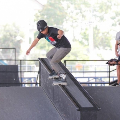 ภาพการแข่งขัน Singha Light Inline skate Circuit 2014