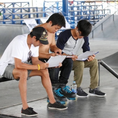 ภาพการแข่งขัน Singha Light Inline skate Circuit 2014