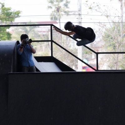 ภาพการแข่งขัน Singha Light Inline skate Circuit 2014