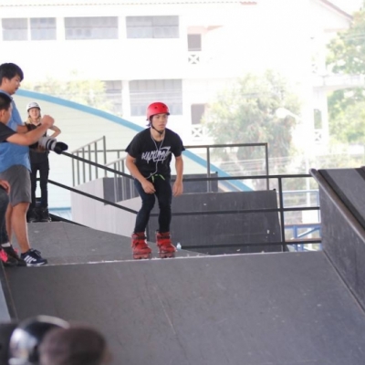 ภาพการแข่งขัน Singha Light Inline skate Circuit 2014