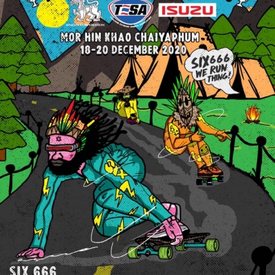 SINGHA SKATEBOARD DOWNHILL THAILAND CHAMPIONSHIPS 2020