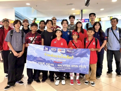 สมาคมกีฬาเอ็กซ์ตรีมแห่งประเทศไทยโดยท่านนายกสมาคม ภูริต ภิรมย์ภักดี ส่งนักกีฬาทีมชาติไทยชุดเตรียมซีเกมส์ 2025 และนักกีฬาคลื่นลูกใหม่ Road To  LA2028 ลงวัดฝีมือกับยอดนักกีฬาจากกลุ่มประเทศ ASEAN